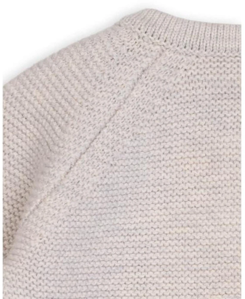 „SwaddleMe Lodger Topper“ megztas merino vilnos švarkas, beržas, 62 dydis, TP 093_62, TP 093_62 (8719033381094)