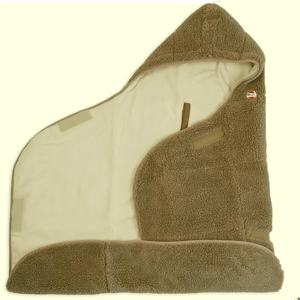Swaddleme Lodger Wrapper Teddy vystyklų antklodė WPT 535, Buffalo Teddy, 0-9 mėn., 100% poliesteris, Velcro, 40°C