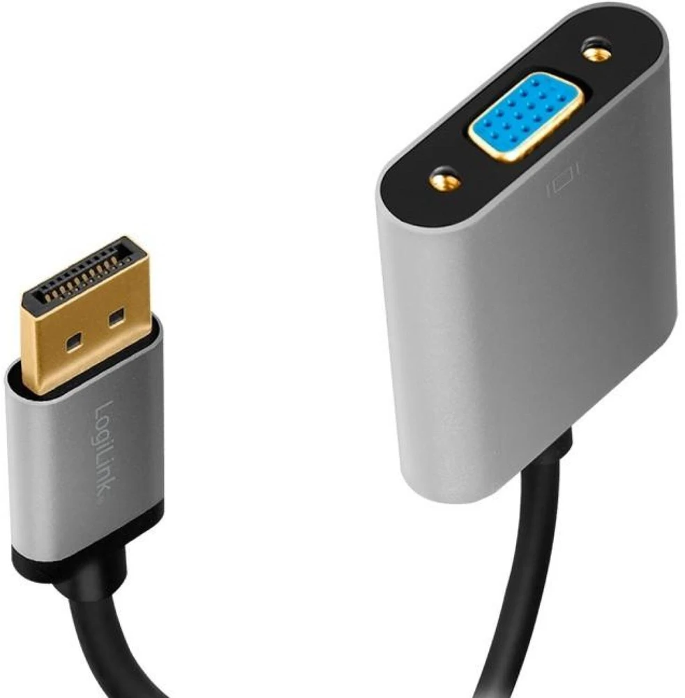 LogiLink DisplayPort - VGA 1080p/60Hz M/F 0,15 m