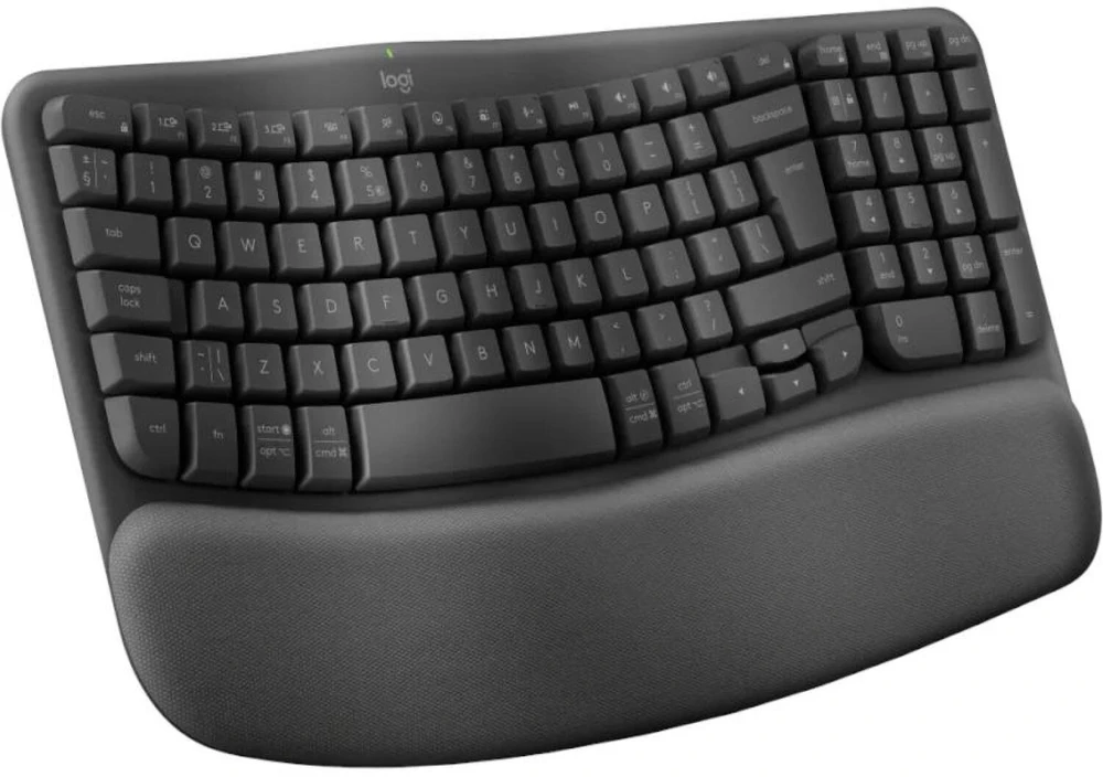Klaviatūra Logitech WAVE KEYS verslui GRAPHITE - US INTL 2.4GHZ/BTN/A-973 - B2B