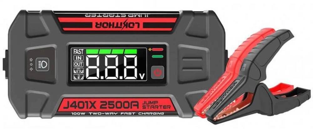 Powerbank / Jump starteris Lokithor J401X - 2500A 12V 74Wh
