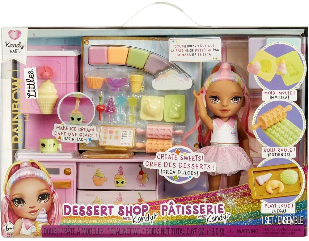 MGA Rainbow High mažoji deserto parduotuvė su Kandy žaidimų rinkiniu 522058-EUC