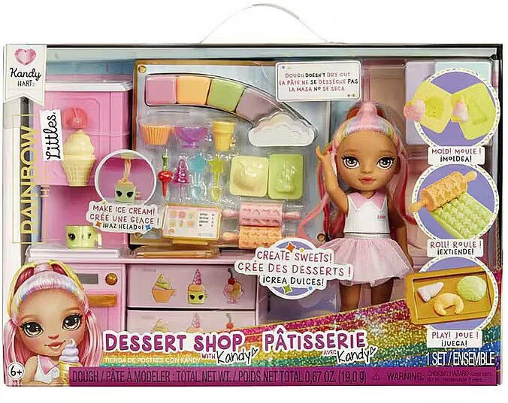 MGA Rainbow High mažoji deserto parduotuvė su Kandy žaidimų rinkiniu 522058-EUC
