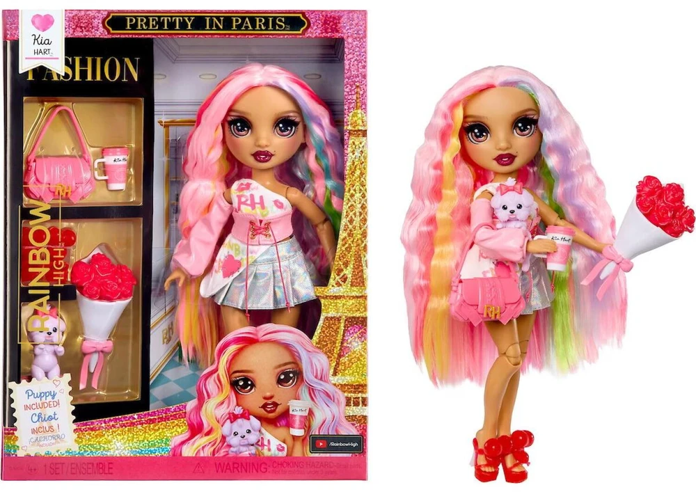L.O.L Surprise RAINBOW HIGH Lėlė „Pretty in Paris“, 28 cm