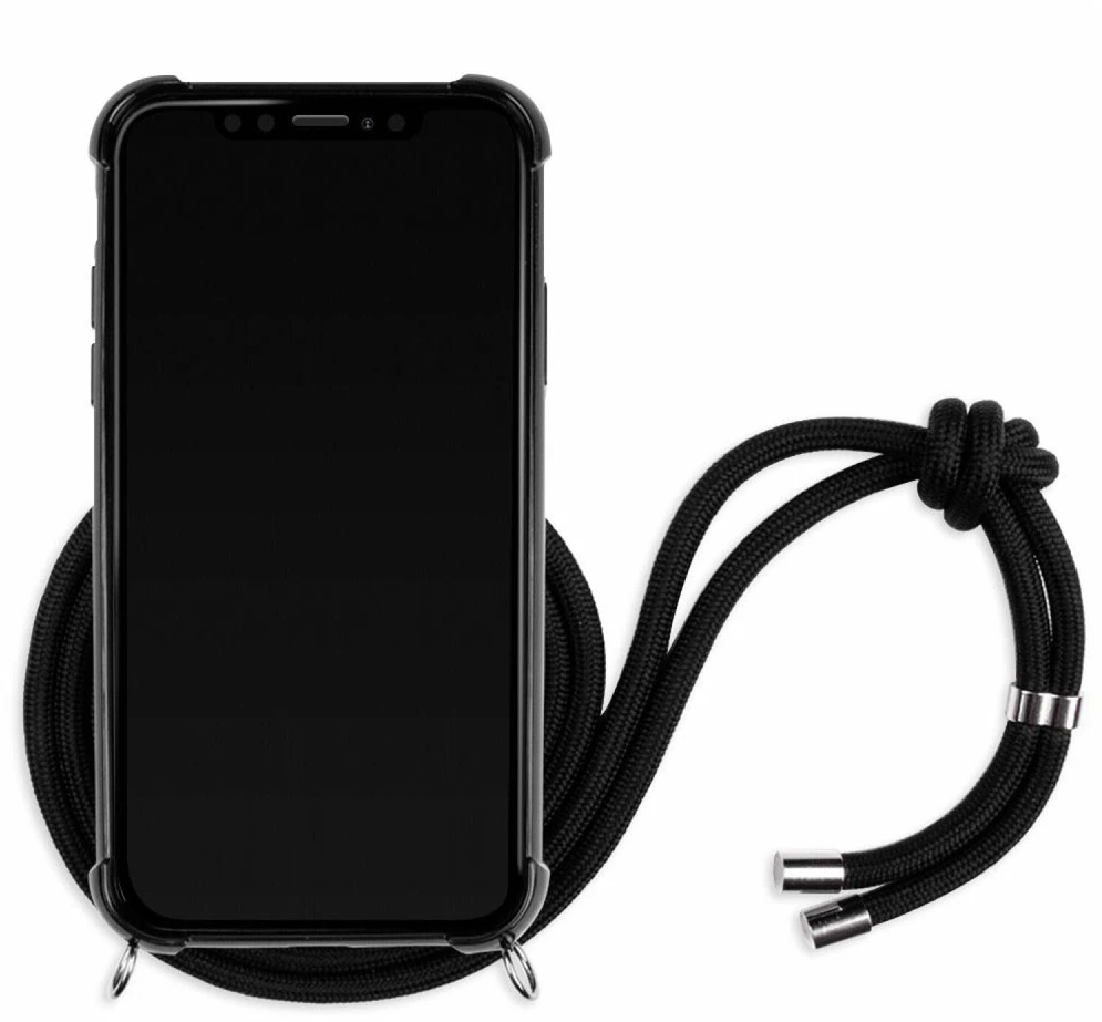 Lookabe Telefono dėklas su kaklo dirželiu iPhone XR, skaidrus
