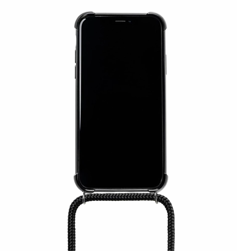 Lookabe Telefono dėklas su kaklo dirželiu iPhone XR, skaidrus