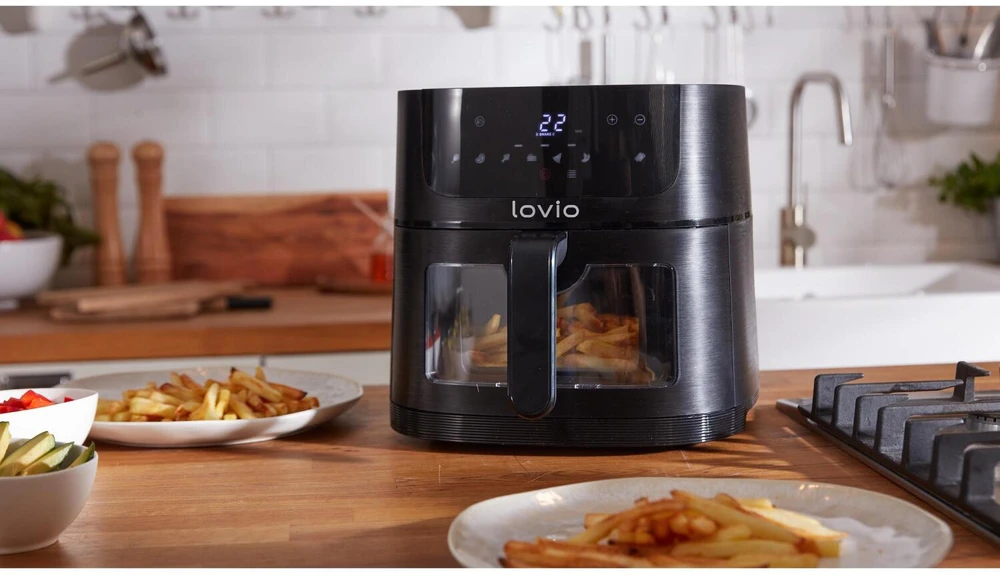 Gruzdintuvė Lovio LVAF002BK „PureFry XL Smart“, 6 l, juodas