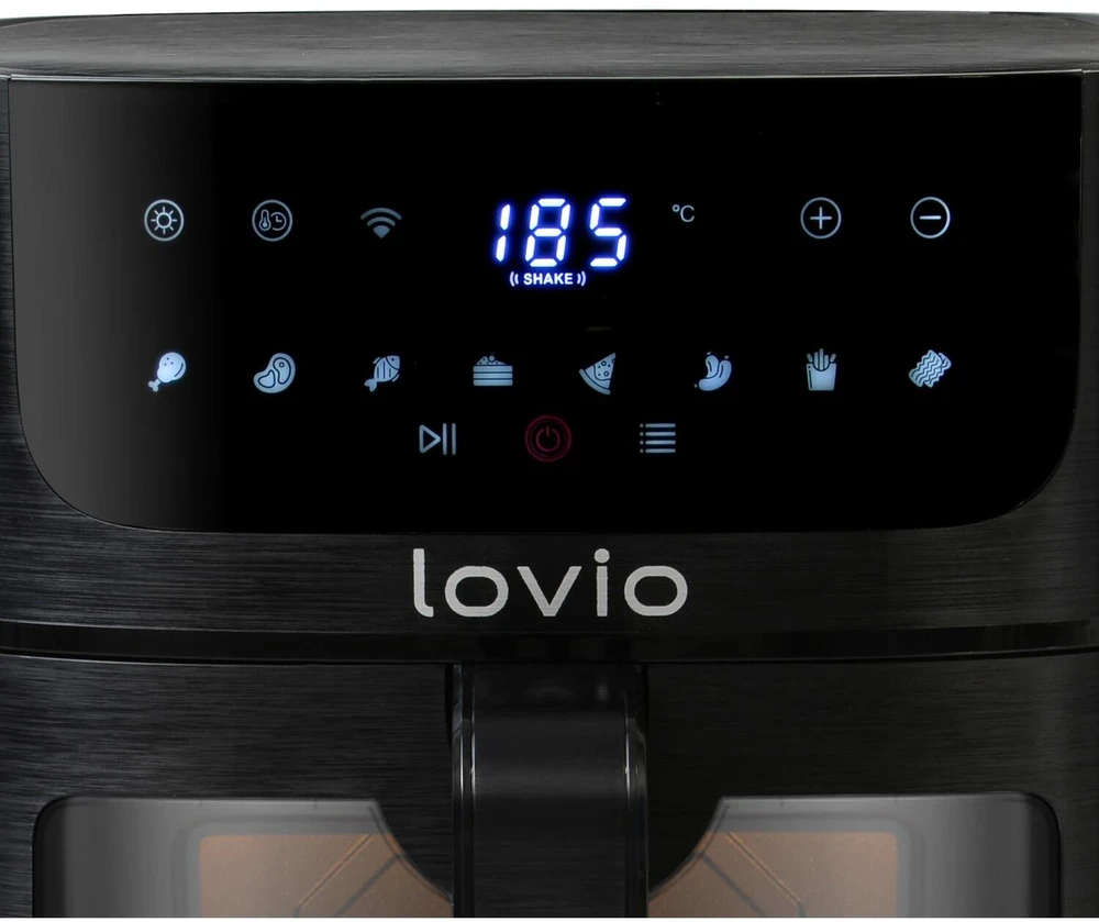Gruzdintuvė Lovio LVAF002BK „PureFry XL Smart“, 6 l, juodas