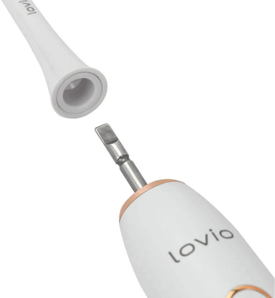 Lovio LVTB124BK-HM SonicProtect PRO šepetėlio galvutės vidutinės juodos
