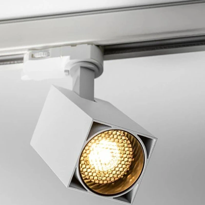 GTV Šviestuvas LIMA, GU10, maks. 20 W, AC220-240 V, 50/60 Hz, IP20, IK08, kvadratinis, baltas