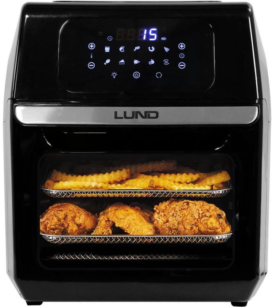 Lund Toya Sa Poland Daugiafunkcinė orkaitė / gruzdintuvė / fritiūrinė | 12 litrų | 1800W (67590)