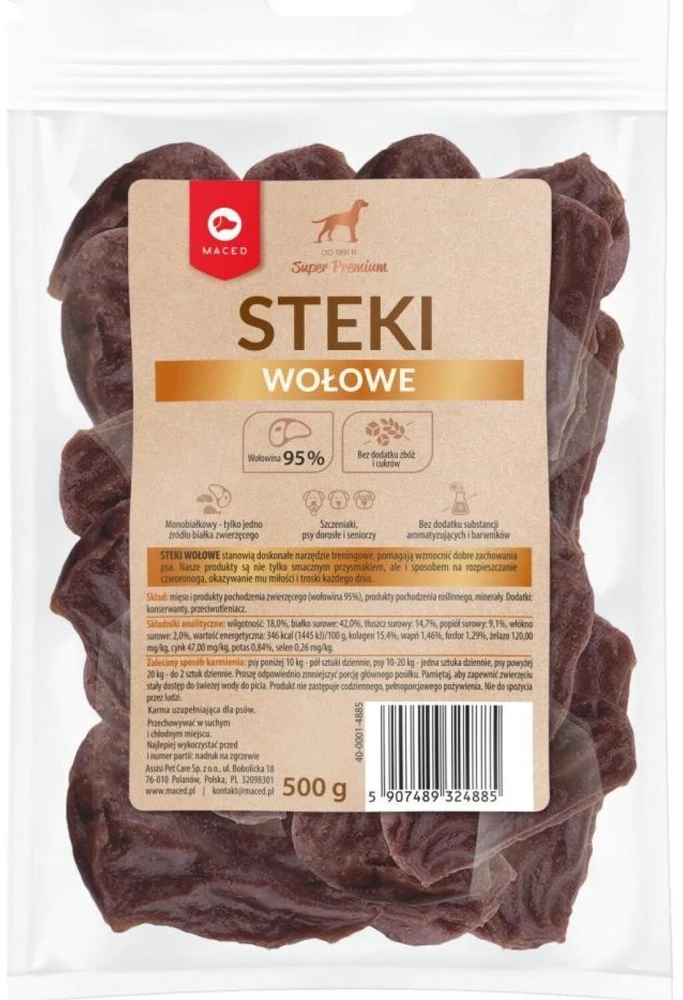 MACED SP STEKI jautiena ECONOMY PACK 500G