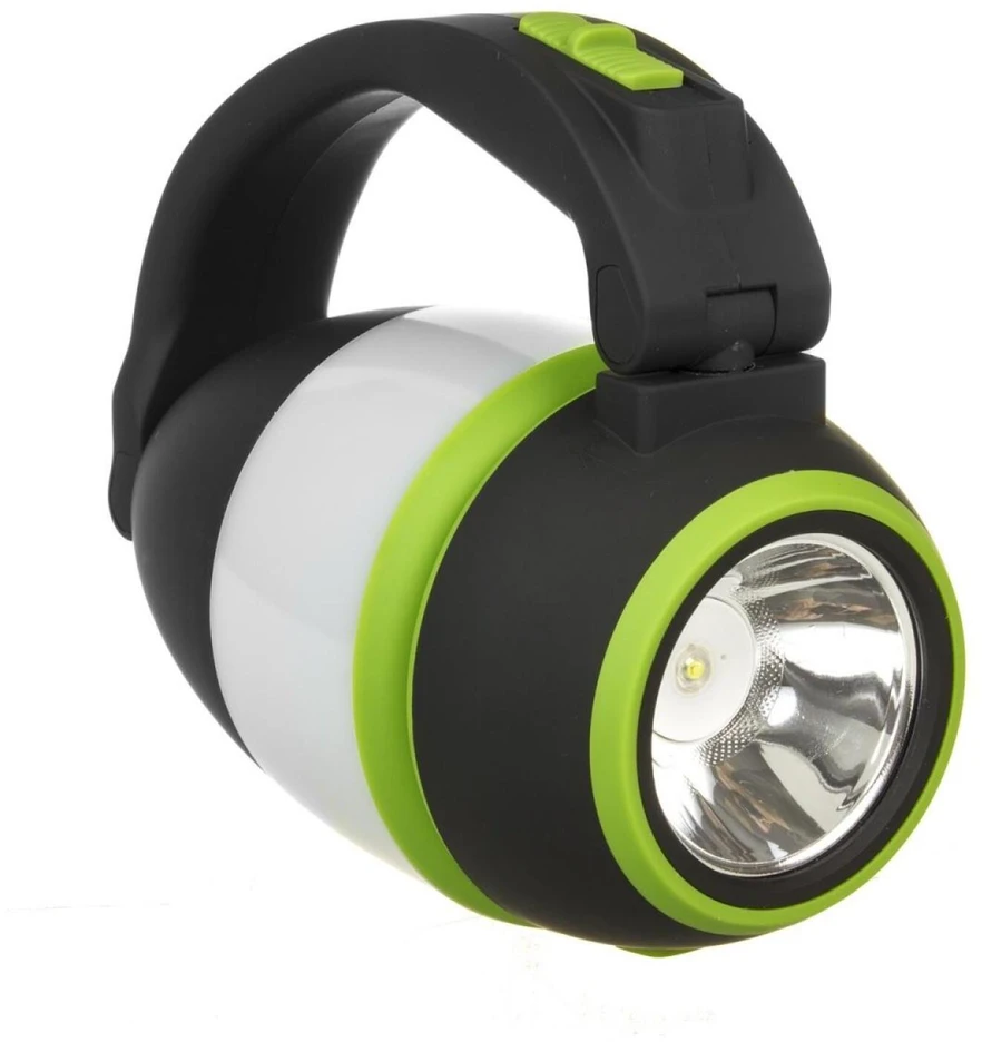 Lampa „Maclean“ 3 viename LED lempa, stovyklavimo, stalo, žibintuvėlis, 1 W, 60–200 lm, šaltai balta 6000 K, maitinama 3 x AA 1,5 V baterijomis, MCE294
