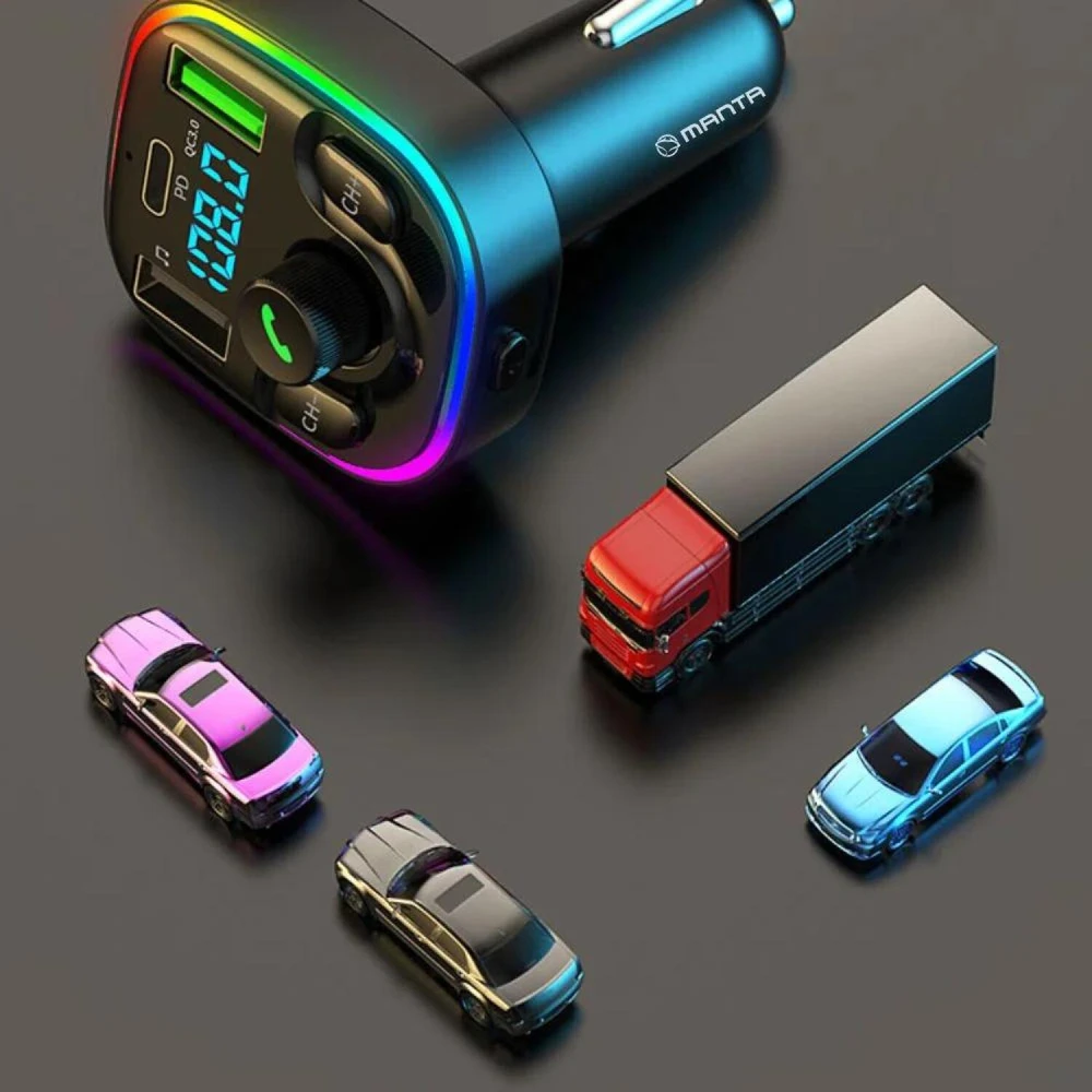 Automobilinis Bluetooth adapteris Manta Stream Lite