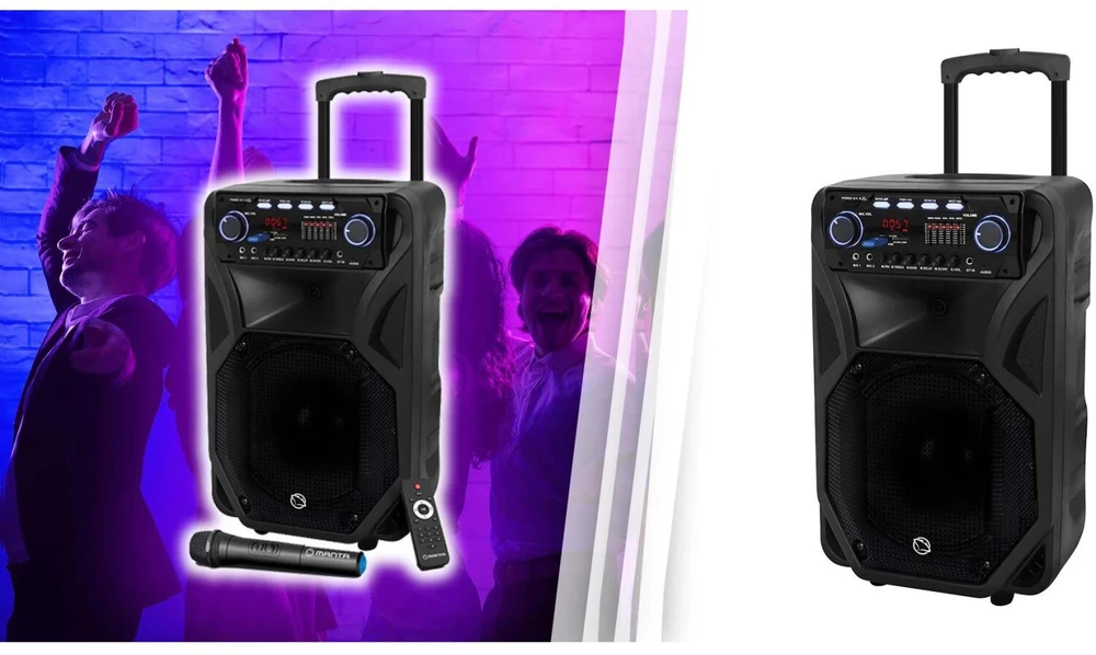 Manta SPK5021PRO Fonos mobilus garsiakalbis su belaidžiu mikrofonu