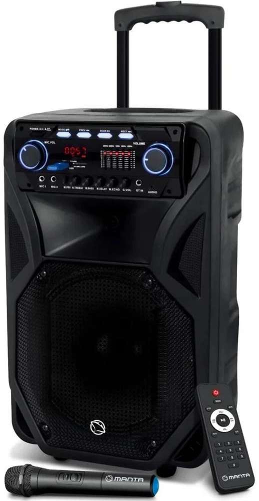 Manta SPK5021PRO Fonos mobilus garsiakalbis su belaidžiu mikrofonu
