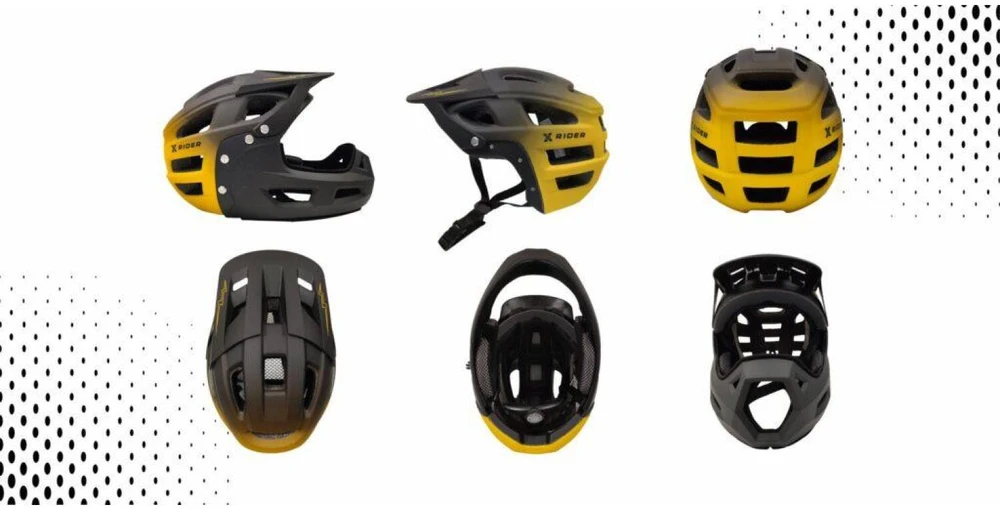Manta XRIDER XR00FH01 Full Face Bike Helmet Size L