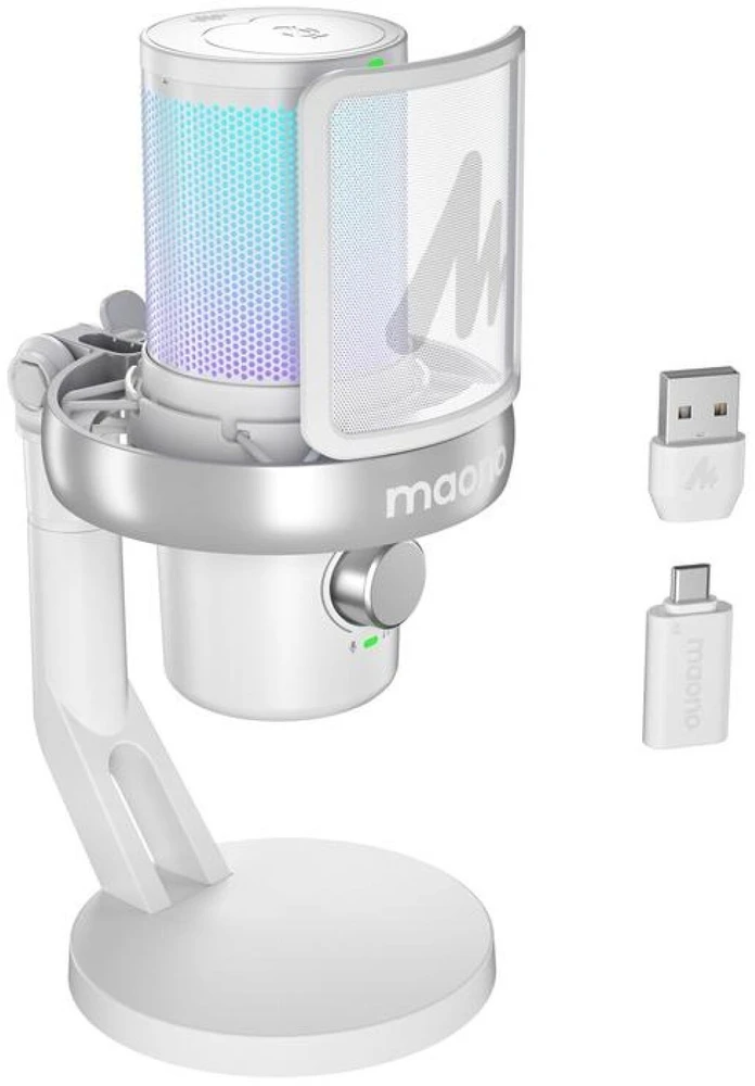 Maono DM40 Pro mikrofonas (baltas)