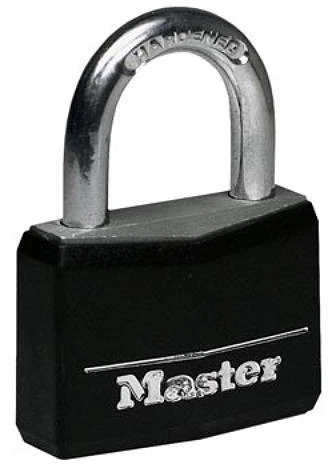 SAFE HOME Master Lock Solid aliuminio pakabinama spyna 9140EURDBLK - 40mm