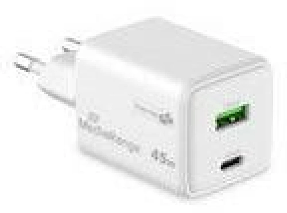 Įkroviklis MediaRange POWER ADAPTER USB/USB-C 45W/FAST MRMA113-2