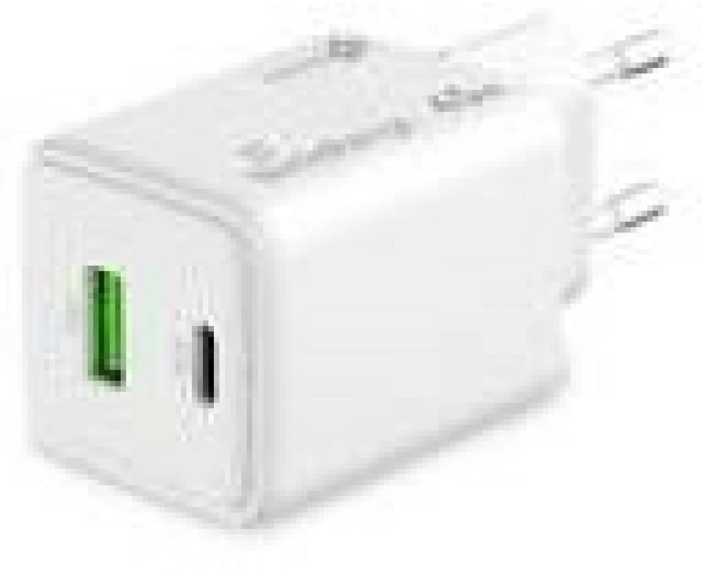 Įkroviklis MediaRange POWER ADAPTER USB/USB-C 45W/FAST MRMA113-2