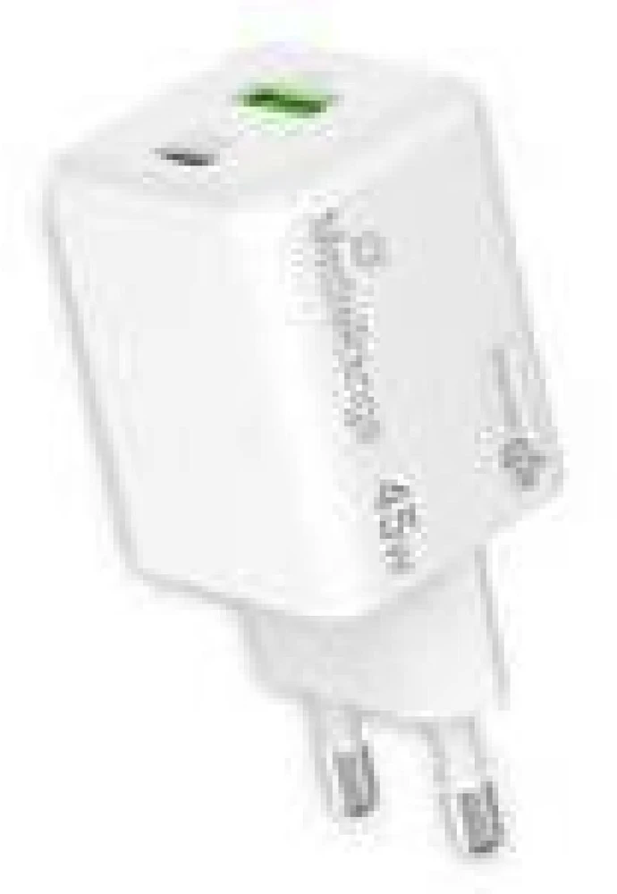 Įkroviklis MediaRange POWER ADAPTER USB/USB-C 45W/FAST MRMA113-2