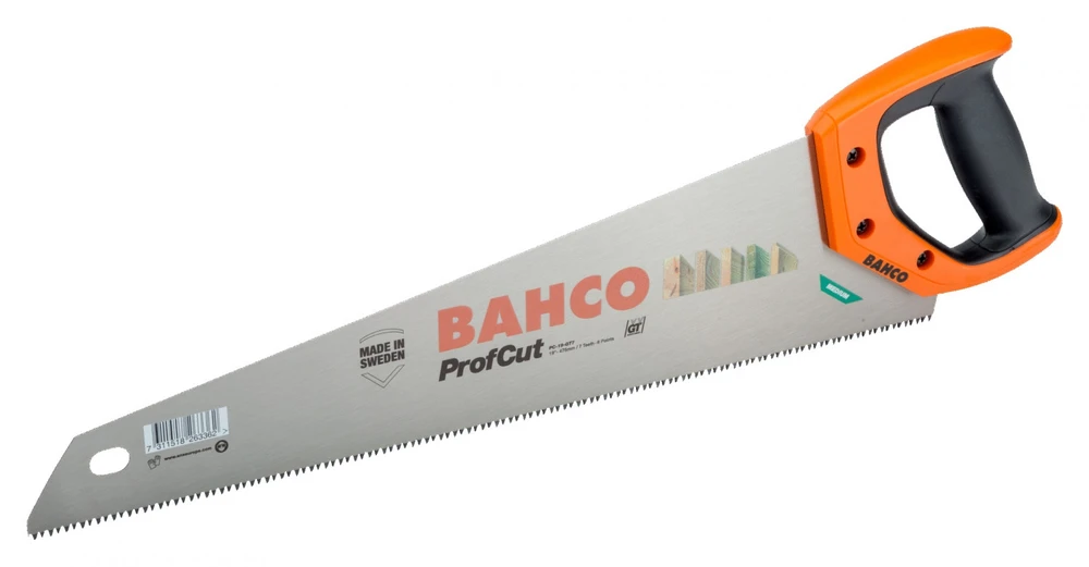 Trijų briaunų dantų pjūklas 550mm 7/8 BAHCO