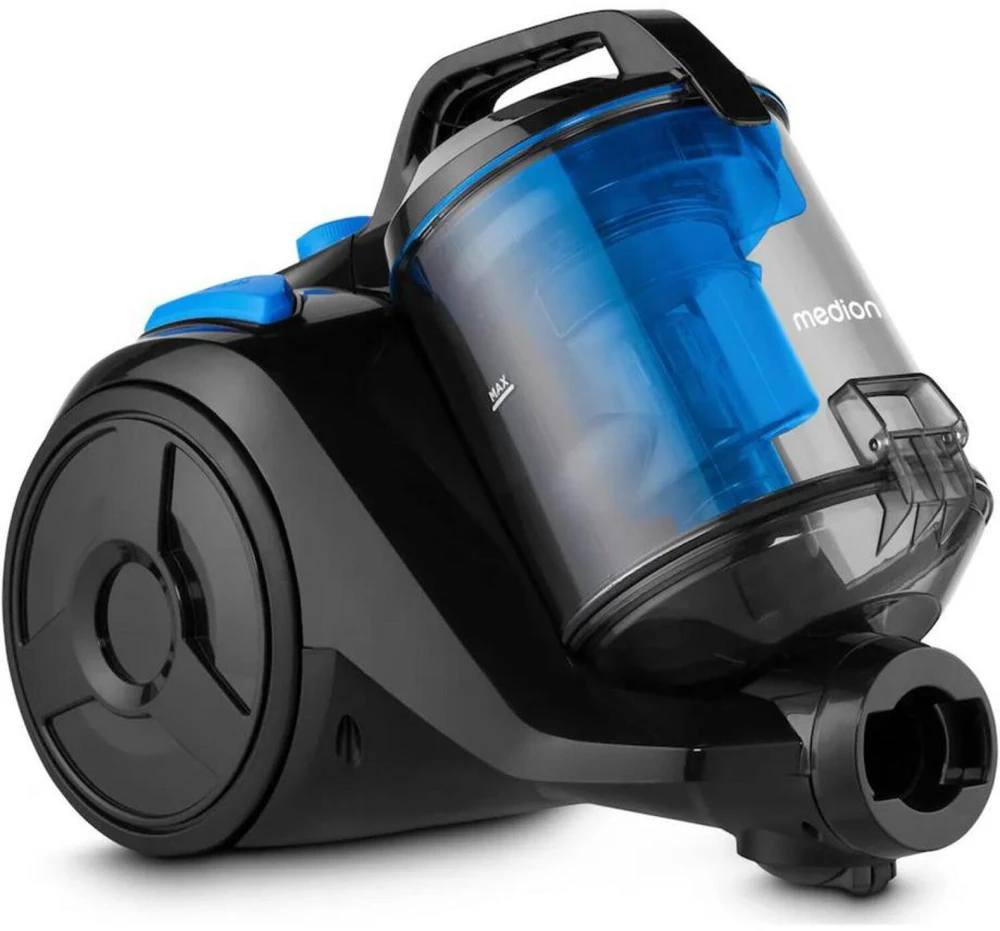 Medion dulkių siurblys E2001 MD12078 50079018, 18kPa, 800W, 2l, HEPA filtras, plaunamas filtras, 7m, 79dB