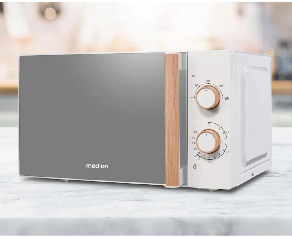 Medion Life MD 10596 Solo Mikrobangų krosnelė baltas 20l