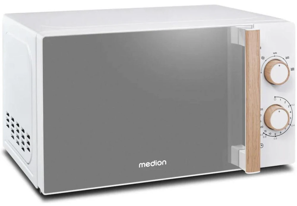 Medion Life MD 10596 Solo Mikrobangų krosnelė baltas 20l
