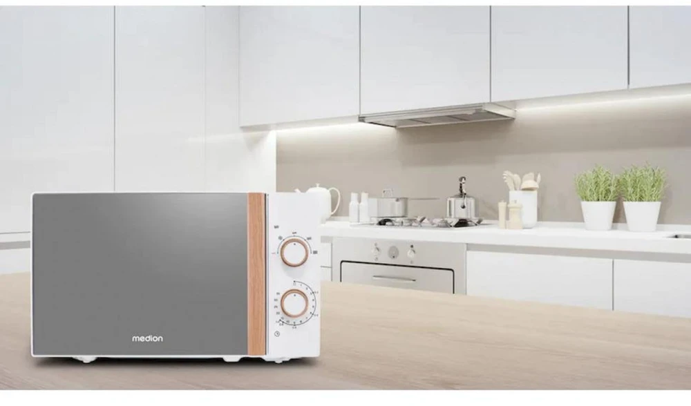 Medion Life MD 10596 Solo Mikrobangų krosnelė baltas 20l
