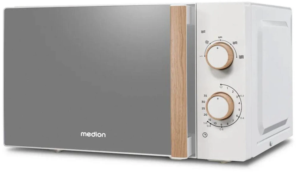 Medion Life MD 10596 Solo Mikrobangų krosnelė baltas 20l