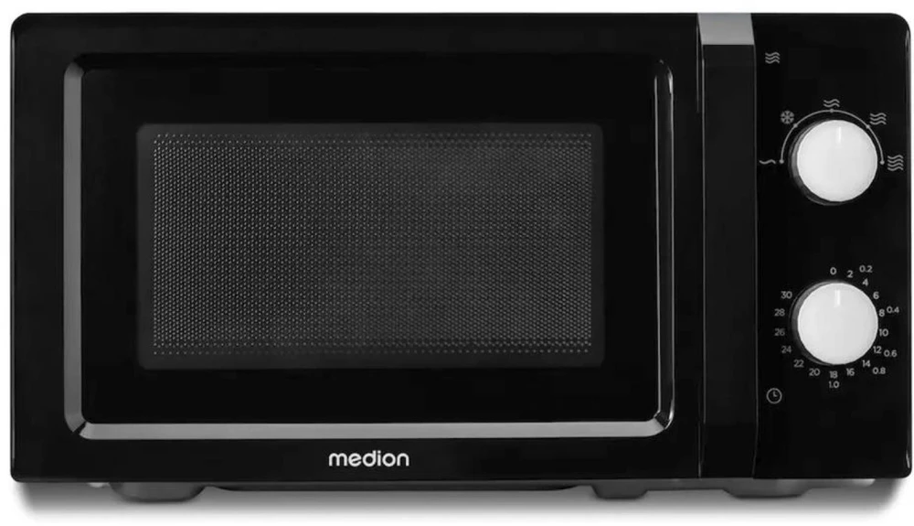Medion MD 11475 Mikrobangų krosnelė juodas 20l