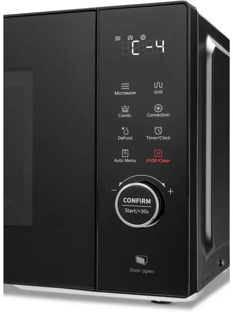 Medion mikrobangų krosnelė MD12031 50076274, 900W, 1000W grilis, 1680W karštas oras, 23l, 288mm, 5 lygiai, 11 programų, laikmatis