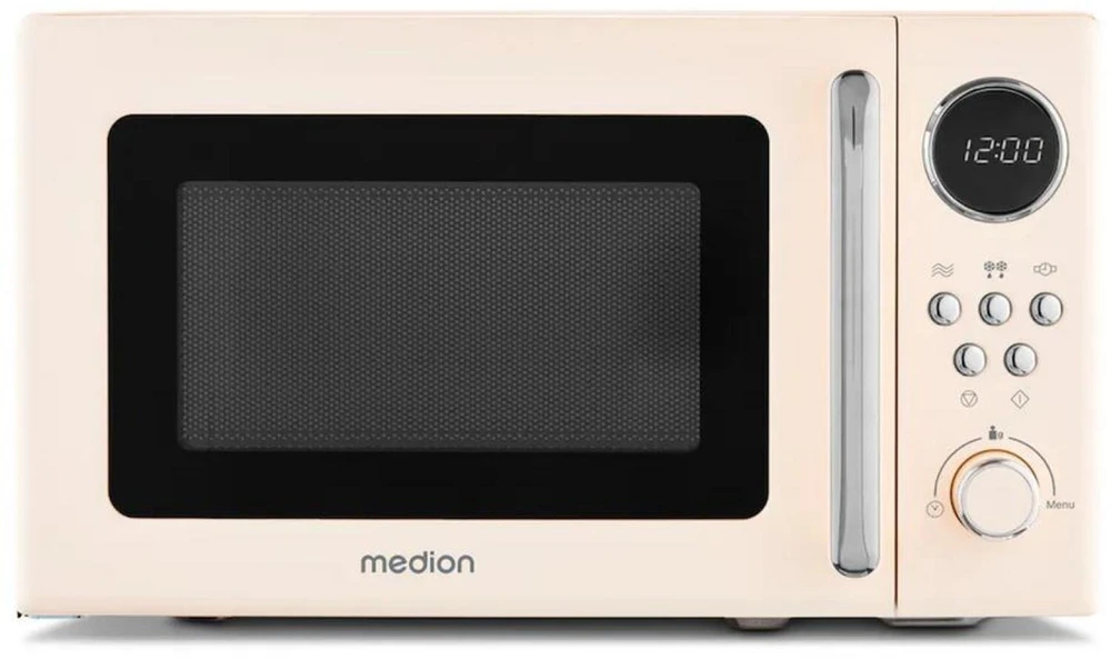 Mikrobangų krosnelė Medion MD15000 retro smėlinė
