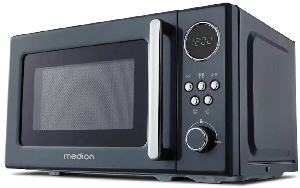 Mikrobangų krosnelė Medion MD15000 Retro pilka
