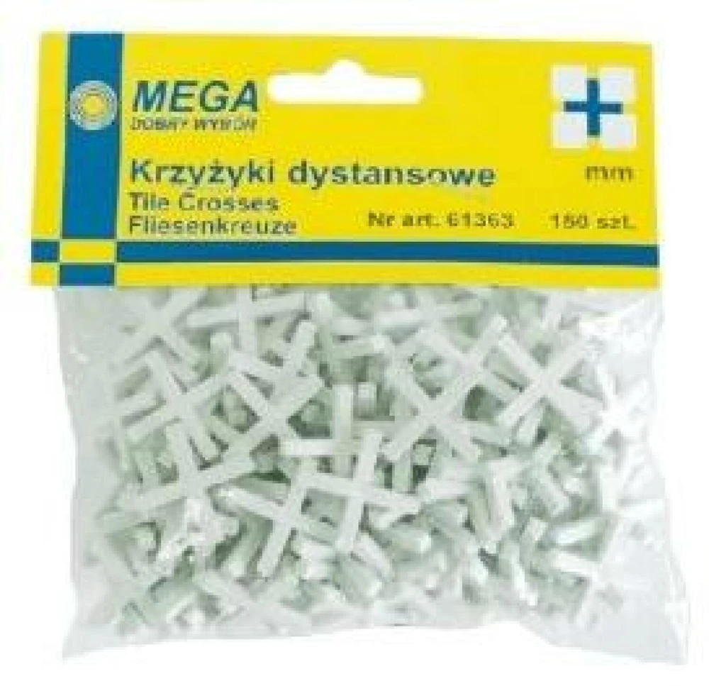 Mega Kryželiai plytelėms 2mm 200gb