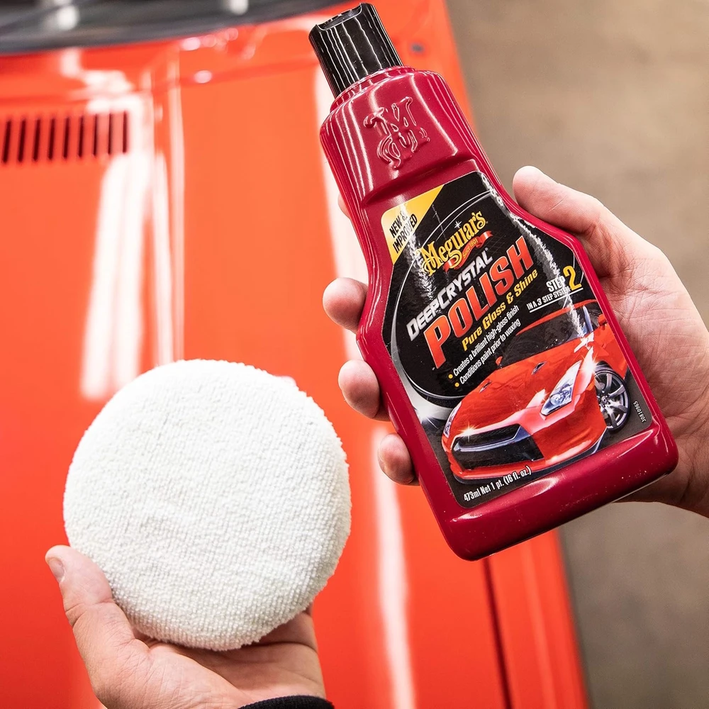 Meguiars A2116 Deep Crystal Color Restorer & Brightgterer Polish before Wax 473 ml buteliukas (JAV)