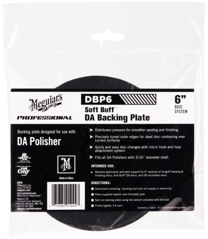 Meguiar's Backing Plate 6" / 152 mm.