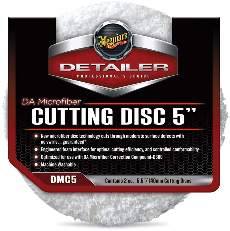 Meguiars Microfiber Cutting Disc - 5,5" - 2-pack