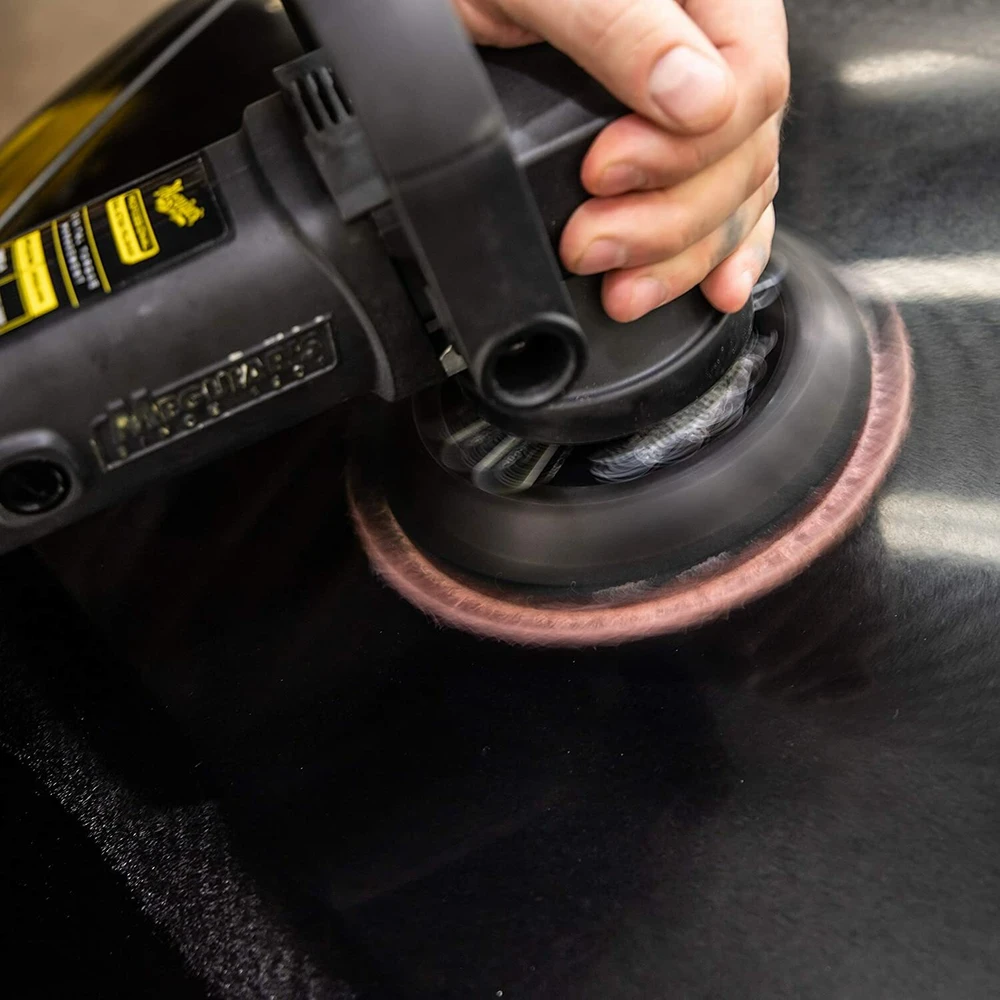 Meguiars DMC6 PRO 6'' 150 mm minkšto mikropluošto pjovimo poliravimo diskas (2 vnt) – universalus su lipniu tvirtinimu bet kokiam poliruokliui (JAV)