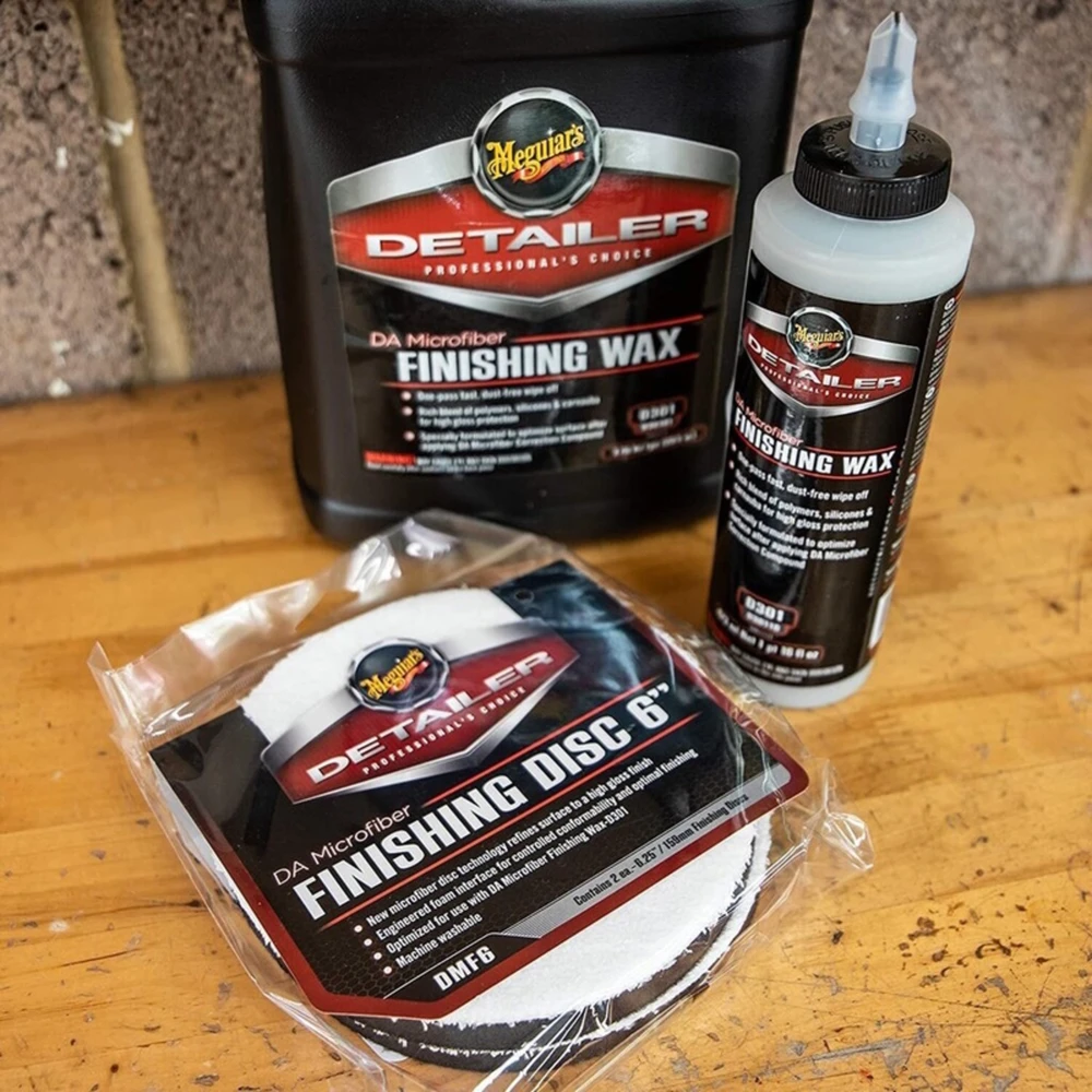 Meguiars Microfiber Finishing Disc - 6" - 2-pack