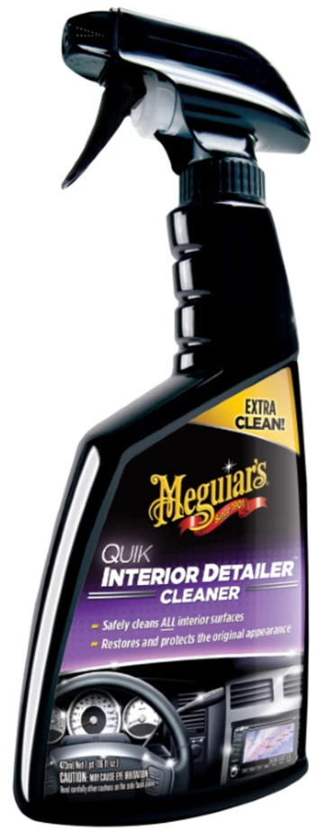 Meguiars G13616 greitas salono detalių valiklis iš plastikinės odos gumos LCD greitas ir saugus (473 ml) (JAV)