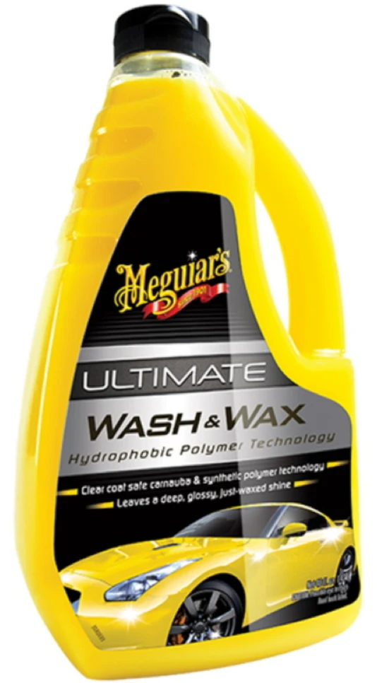 Meguiars G17748 Ultimate Wash & Wax 2in1 automobilių šampūnas ir vaškuotas 1420 ml buteliukas (JAV)
