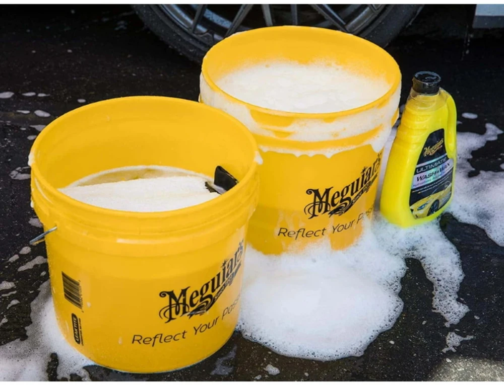 Meguiars G17748 Ultimate Wash & Wax 2in1 automobilių šampūnas ir vaškuotas 1420 ml buteliukas (JAV)