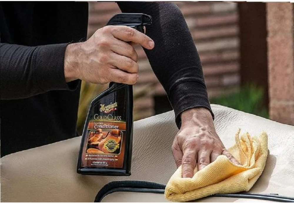 Meguiars G18616 Gold Class Leather Conditioner refresh & UV apsaugo paviršių nuo alavijo ir drėkinančių aliejų (473ml) (JAV)
