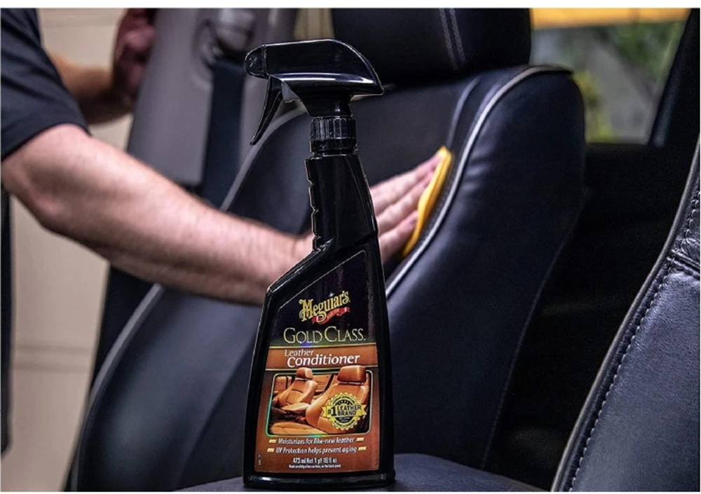 Meguiars G18616 Gold Class Leather Conditioner refresh & UV apsaugo paviršių nuo alavijo ir drėkinančių aliejų (473ml) (JAV)