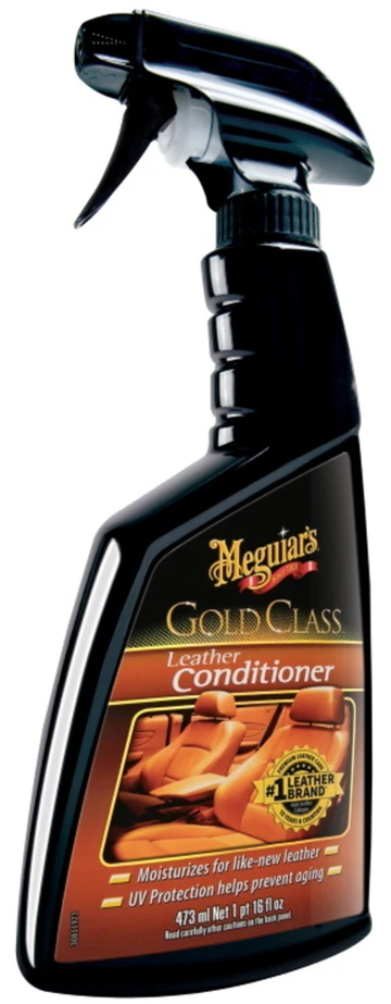 Meguiars G18616 Gold Class Leather Conditioner refresh & UV apsaugo paviršių nuo alavijo ir drėkinančių aliejų (473ml) (JAV)