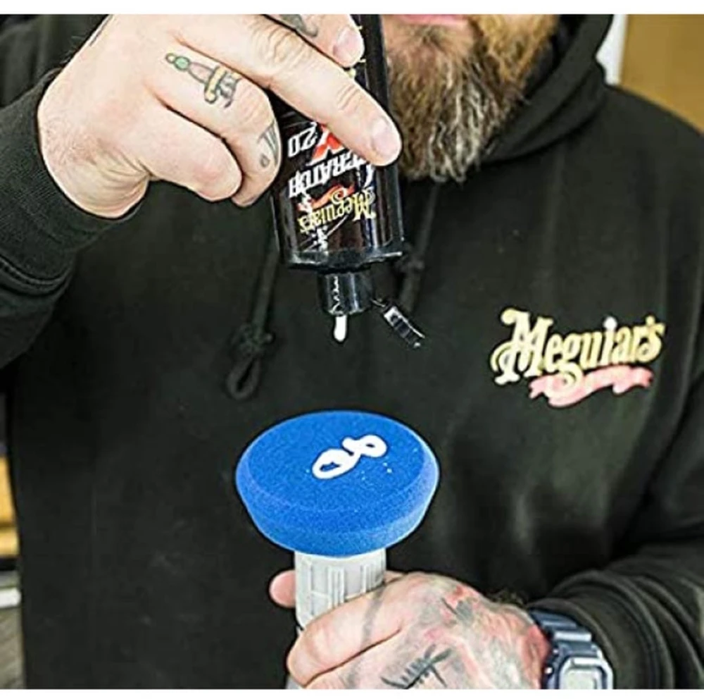 Meguiars G190200 Quik Scratch Eraser rinkinys pašalina smulkius įbrėžimus ir pašalina dažų dėmes 311g (JAV)