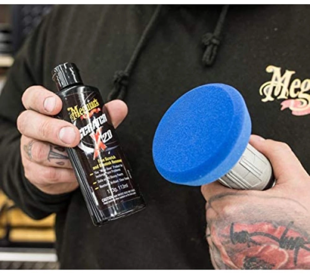 Meguiars G190200 Quik Scratch Eraser rinkinys pašalina smulkius įbrėžimus ir pašalina dažų dėmes 311g (JAV)